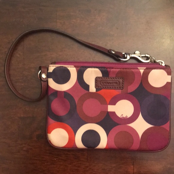 Small Coach Wristlet - Picture 1 of 4